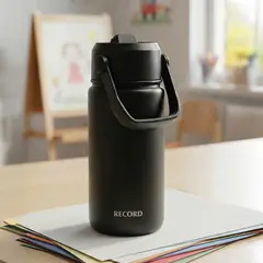 RECORD - Termo Kids Inox 420ml Negro