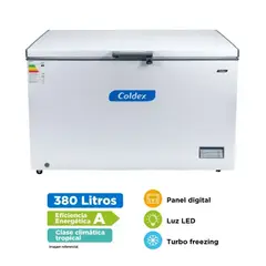 Coldex - CONGELADORA COLDEX 380L CH40PLUS BLANCO