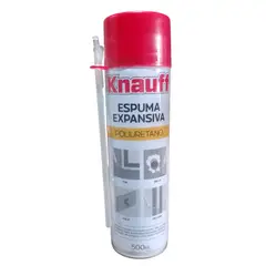 KNAUF - Espuma Expansiva de Poliuretano x 500 ml Knauf