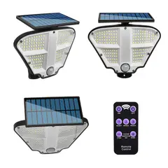 SEISA - Lampara Reflector Solar Luz Led Auto Encedido Con Sensor De Movimiento Buena Iluminacion