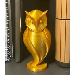 GENERICO - ADORNO EXCLUSIVO BUHO DORADO 23cm x 11cm x 9cm