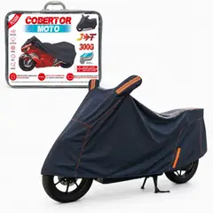 OEM - Cobertor De Moto XL Cinta Reflectiva Acolchado