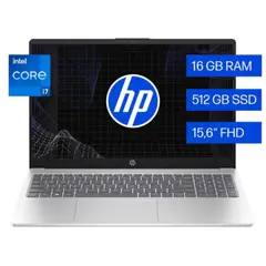 HP - Laptop HP 15 Core i7-1355U 16GB 512GB SSD 15.6" FHD IPS Windows 11 Pro