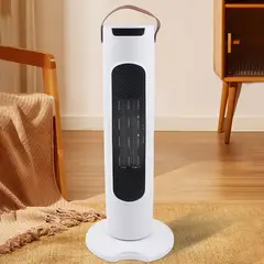 OEM - Calefactor Eléctrica De Torre Cerámica 2000W Con Asa De Cuero