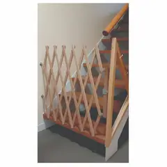 RRC RC REJAS BEBEPROTEJE - REJA PLEGABLE DE SEGURIDAD “BEBE PROTEGE” Y MASCOTAS EN MDF 80CM