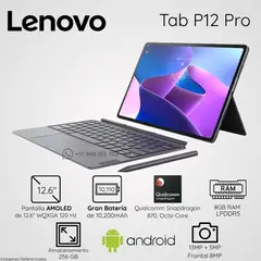 LENOVO - Tablet Lenovo Tab P12 Pro Snapdragon 8GB RAM 256GB 12.6"  WQXGA AMOLED