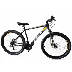 Best - Bicicleta Best Stork - Aro 27.5 de aluminio - 21 velocidades - color gris oscuro