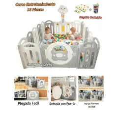 EBABY - Corral Corralito para  Bebe Niños Bebe 2026 Car Gray