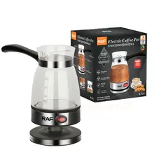 RAFF - Cafetera Turca de Vidrio Tetera Hervidor