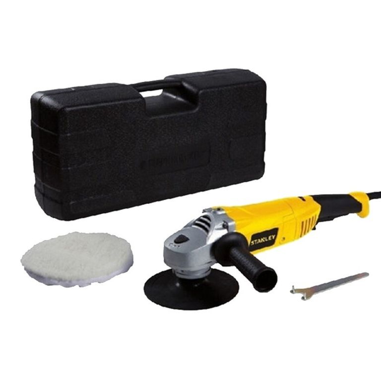 Pulidora de 7" 1300 W 3000 Rpm con Maleta Plástica Stanley SP137K-B2
