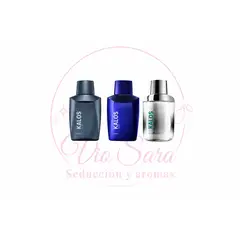 Esika - Perfume de hombre Kalos Sport - Kalos action - Kalos Tech Esika