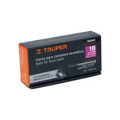 Truper - Caja con 5000 clavos calibre 18, 30 mm para CLNE-18, 18264 Truper