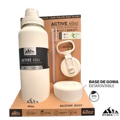 HYDRAPEAK - Botella insultada 40 Oz 1.2 litros set tomatodo hydrapeak active Classics 24h frío 12h caliente