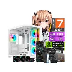 AMD - PC GAMER RYZEN 7 8700F 64GB 1TB SSD RTX 5080 16GB