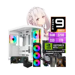 AMD - PC GAMER RYZEN 9 9900X 32GB RAM DDR5 1TB SSD RTX 5080 16GB