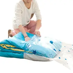 GENERICO - Pack por 3 Bolsas al vacío de 60 x 80cm para ropa y sabanas, almacenamiento