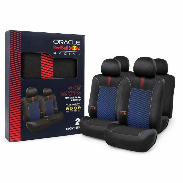 Funda De Asientos Premiun Deportivo Azul 6Pcs