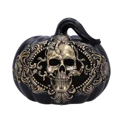 GENERICO - NN Core Calabazas - Adorno calabaza 20cm - Baroque Harvest Candle Holder - Nemesis Now