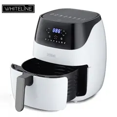 WHITELINE - Freidora de Aire Digital de 4 5L Whiteline DH-202A Blanco