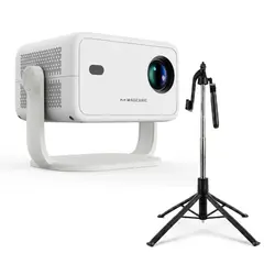 MAGCUBIC - Proyector Portátil Magcubic L018 FullHD 650 Ansi Lúmenes + Trípode Remax P30