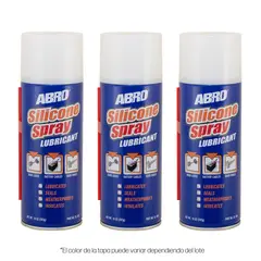 ABRO - ABRO Silicona Lubricante en Spray SL-900 - 10 Oz - Pack x 3