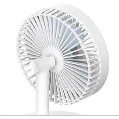 GENERICO - Ventilador de escritorio USB con pilas, 3 velocidades