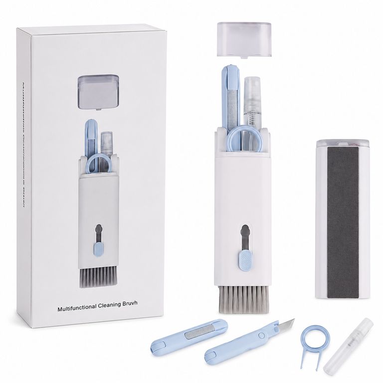 Kit De Limpieza Multifuncional Portátil 7 En 1