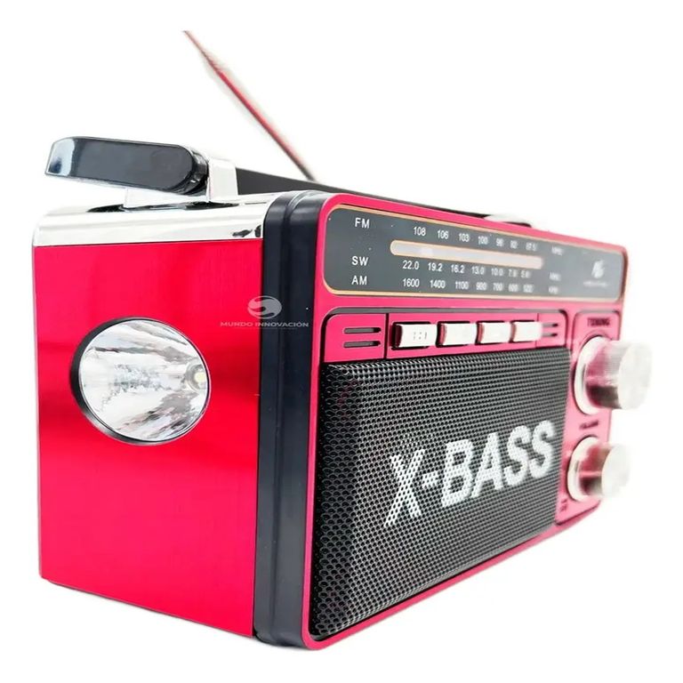 Radio Portátil Retro KTF-1466 X-BASS