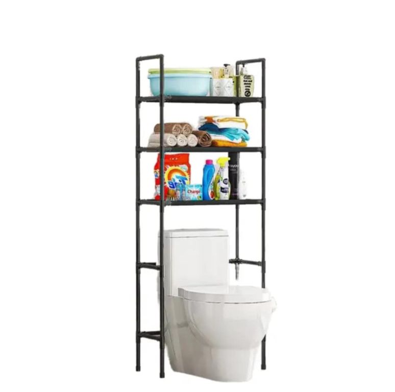 Organizador de Baño Estante de Inodoro Multifuncional de 3 Niveles