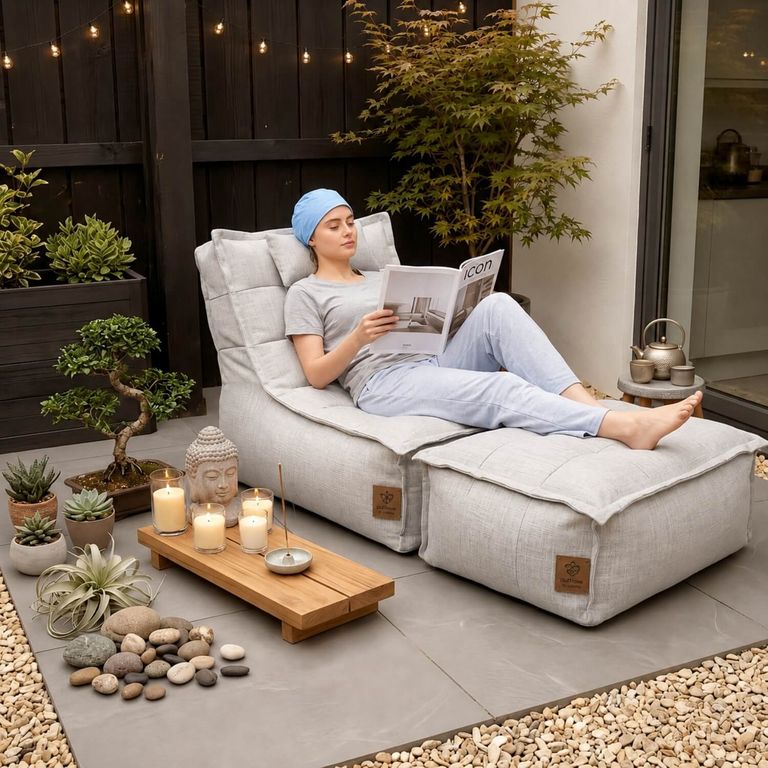 Puff Zen Lounge XL 75x100 – Doctors Edition - Edición Limitada para el Descanso Perfecto
