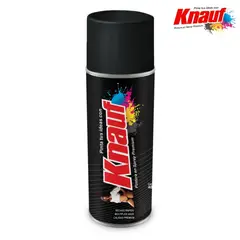 KNAUF - PACK X 6 UND: PINTURA SPRAY NEGRO BRILLANTE # 11 - 400ML – KNAUF