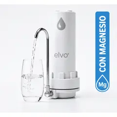 ELVO - Elvo con Magnesio - Purificador de Agua sobre Mesa con Conexión sin Instalación - Elvo Vivo