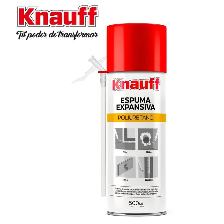 ESPUMA EXPANSIVA DE POLIURETANO 500 ML - KNAUF
