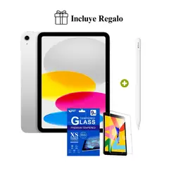 APPLE - IPad Apple 11 Chip A16 128 gb Wi-Fi - Silver + Pencil ( USB-C ) + Regalo