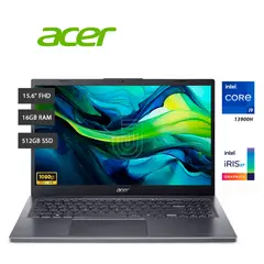 ACER - Laptop  ACER ASPIRE 5 15 Intel Core i9 13900H, Ram 16gb, SSD 512gb, Pantalla 15.6" FHD, Fredoos