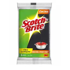3M - Esponja Negra 3m Scotch Brite La Maquina Para Cocina X Unidad