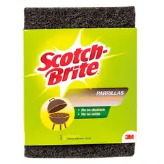 3M - Esponja Negra 3m Scotch Brite Para Parrillas X Unidad