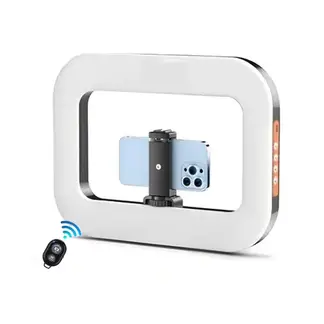 NEO DIGITAL - Aro de luz led portátil 20w para celular fotografía universal con batería YM200