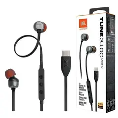 JBL - Auriculares JBL USB-C Tune 310C Con Microfono - Negro