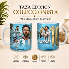 GENERICO - TAZA  LIONEL MESSI - 11 Onzas