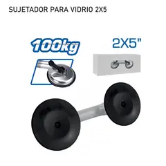 SAFARI - Sujetador Para Vidrio Modelo SC-28-2