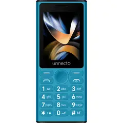 UNNECTO - Celular Unnecto Bolt F1 Dual SIM con Memoria Expandible hasta 128GB Azul