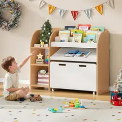 DIBA MUEBLES - Escritorio con Asiento Infantil Owen Organizador  - DIBA Muebles