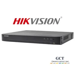 Hikvision - DVR 4 CANALES ACUSENSE 1080P HDMI 1HDD C/ANALITICA