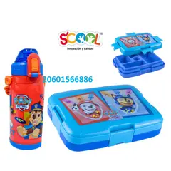 SCOOL - SET MENAJE X2 SCOOL PAW PATROL H
