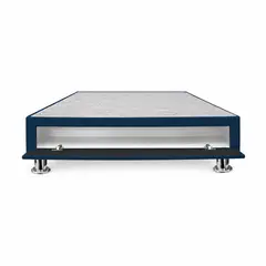 MUEBLES MACRUMO - Box tapizada con sabanera  King Plz - Color Azul