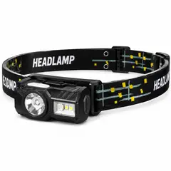 GENERICO - Linterna Frontal Profesional Led T131 Trabajo Senderismo