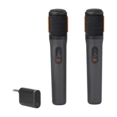 JBL - Pack 2 Micrófonos JBL Wirelessmic Partybox acc - Black