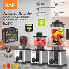 GENERICO - LICUADORA RAF 3 EN 1, TRITURA HIELO, 2600 WATTS Y 15 VELOCIADES