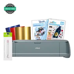 Cricut - Kit Básico Cricut Maker 4 Verde Eucalipto Y Accesorios